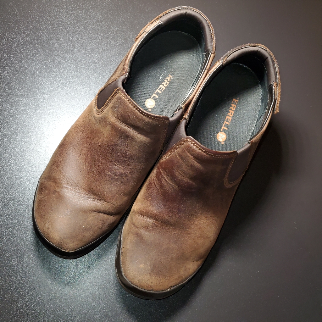 Merrell Veranda Butter Rum Leather Moc Booties